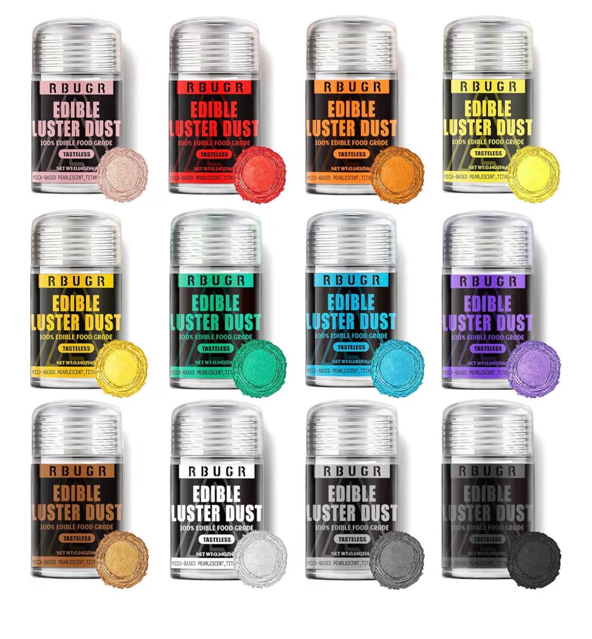 Paillettes comestibles