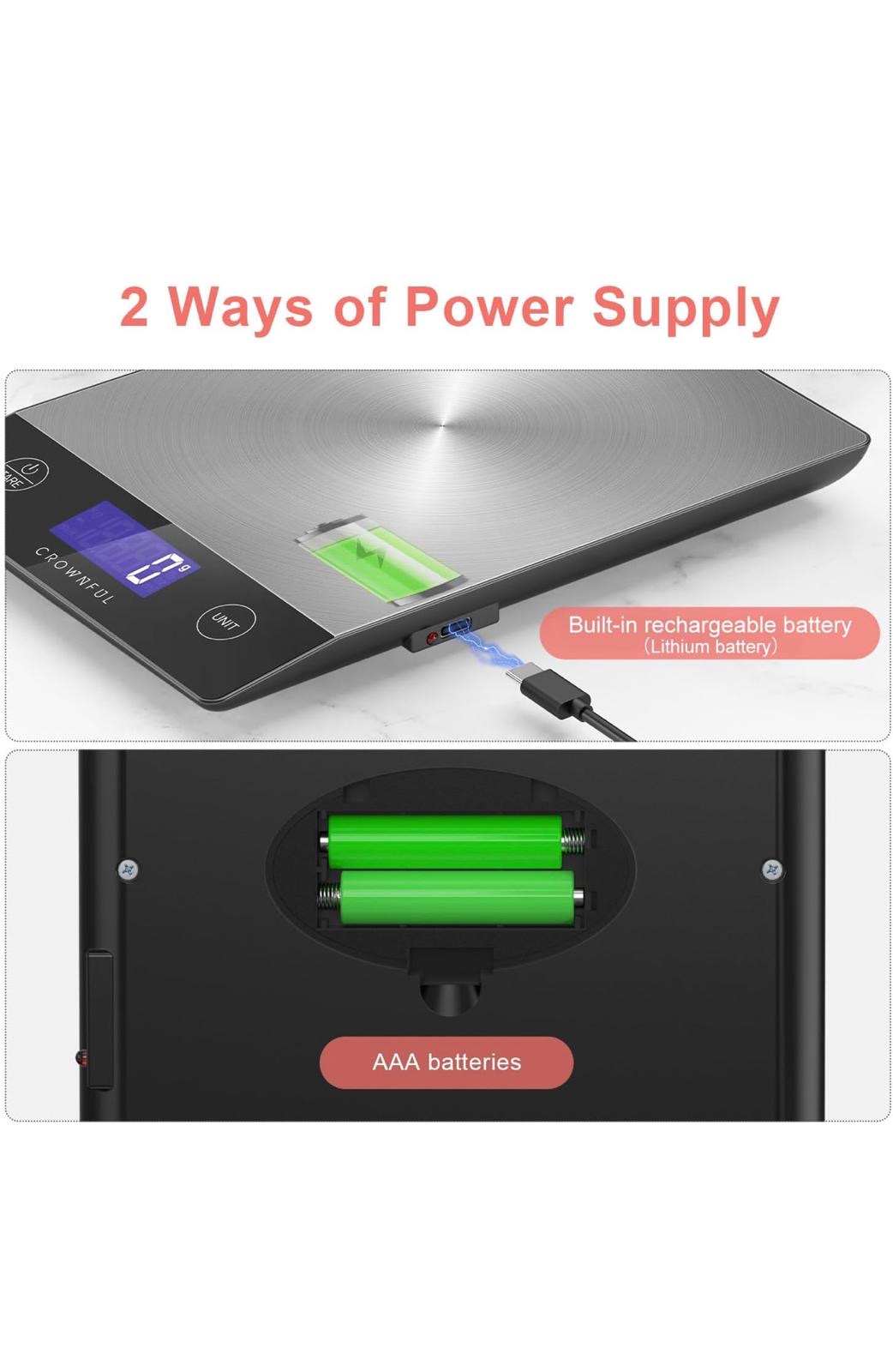 Balance Électrique Rechargeable