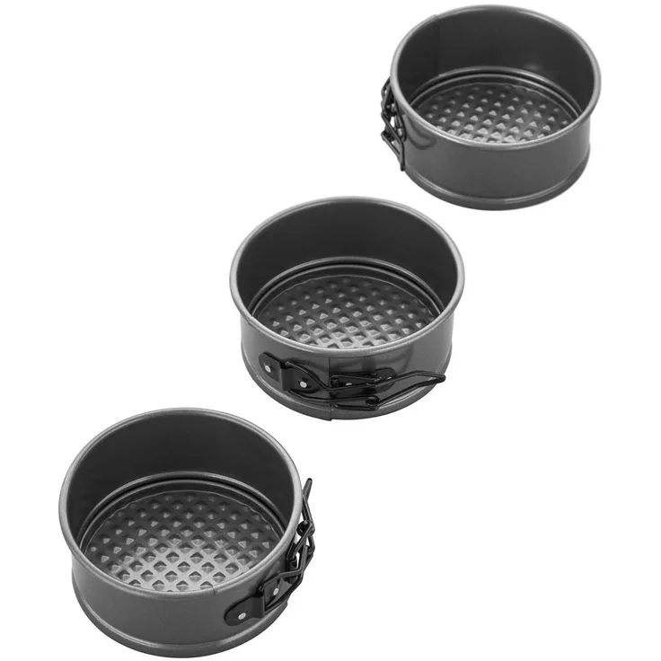 lot de 3 minis moules à charnières