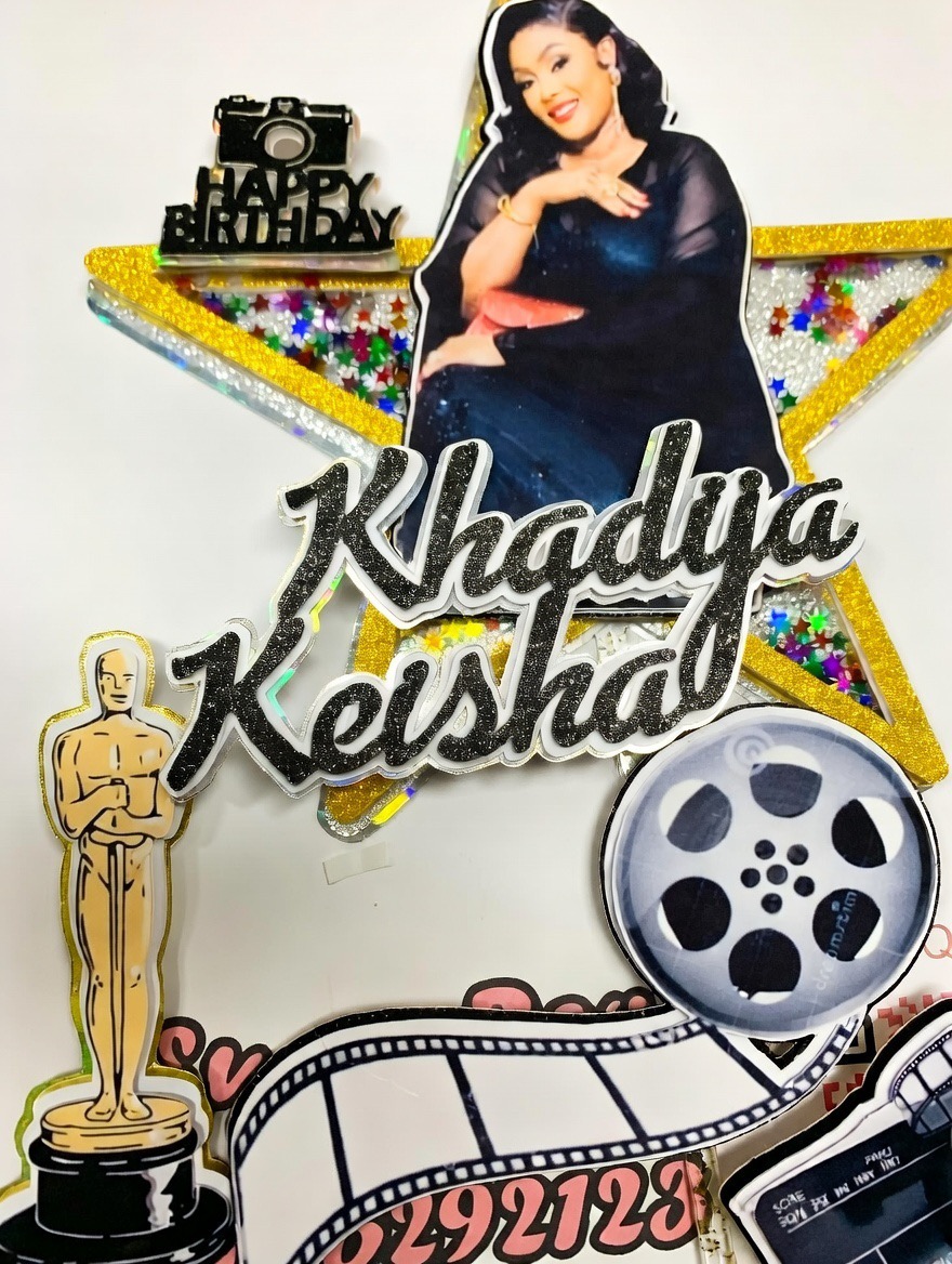 Cake Topper Célébrité