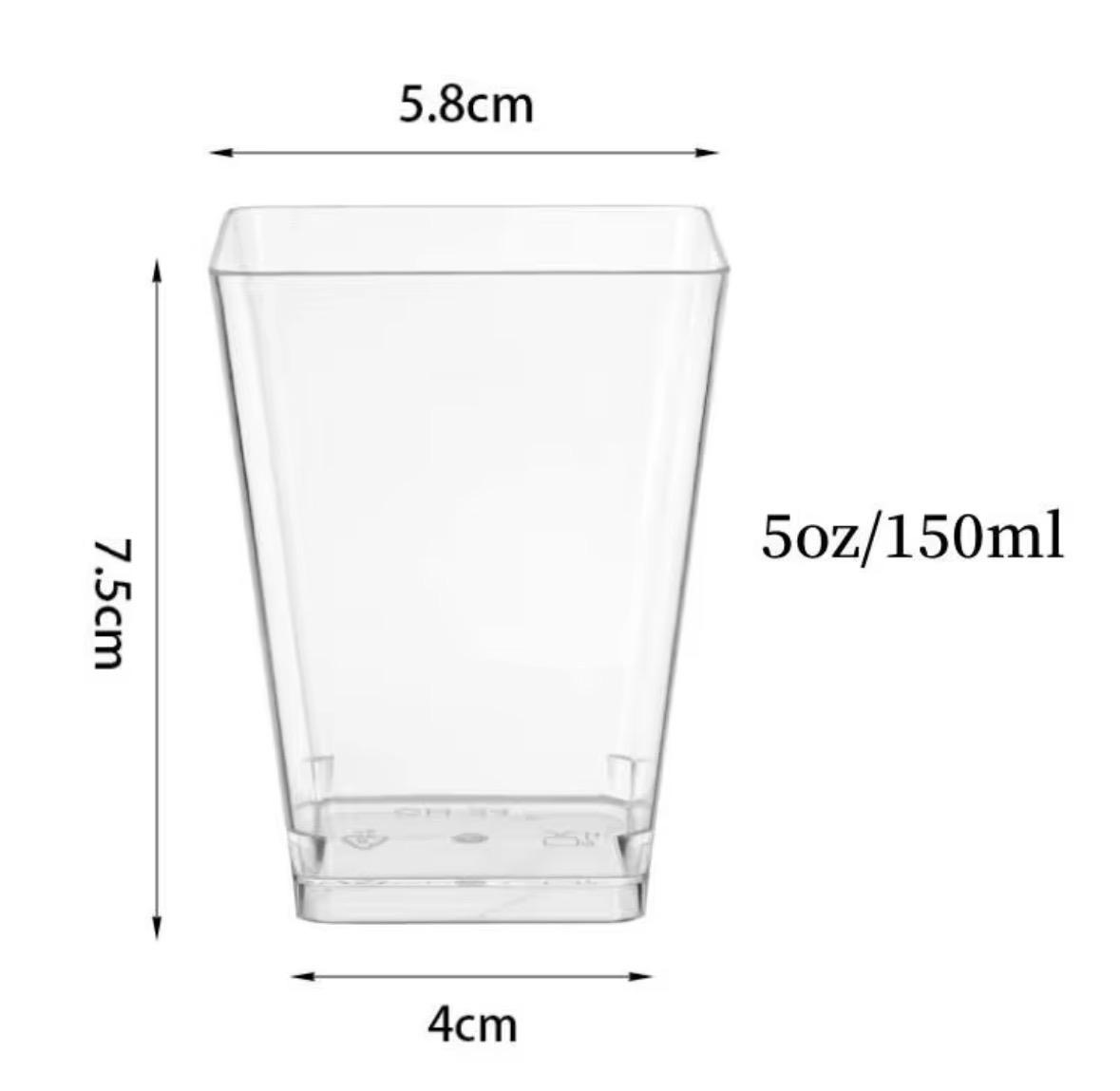 Pot de Verrine 10 pièces avec cuillères