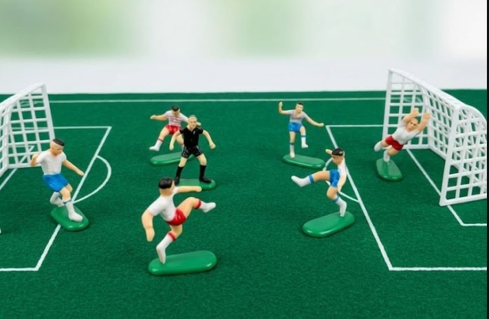 Cake topper football