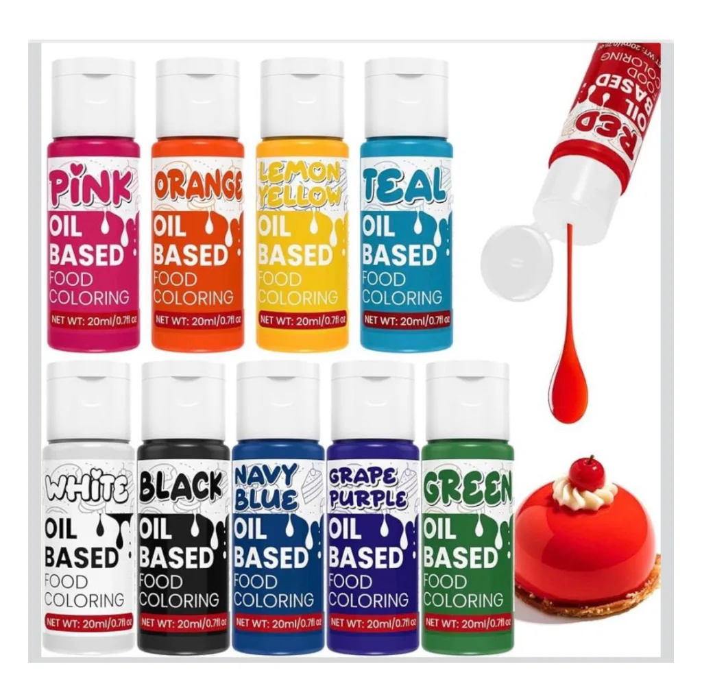 Colorant à d'huile alimentaire de la meme qualité que colour mill oil — flacon 20 ml