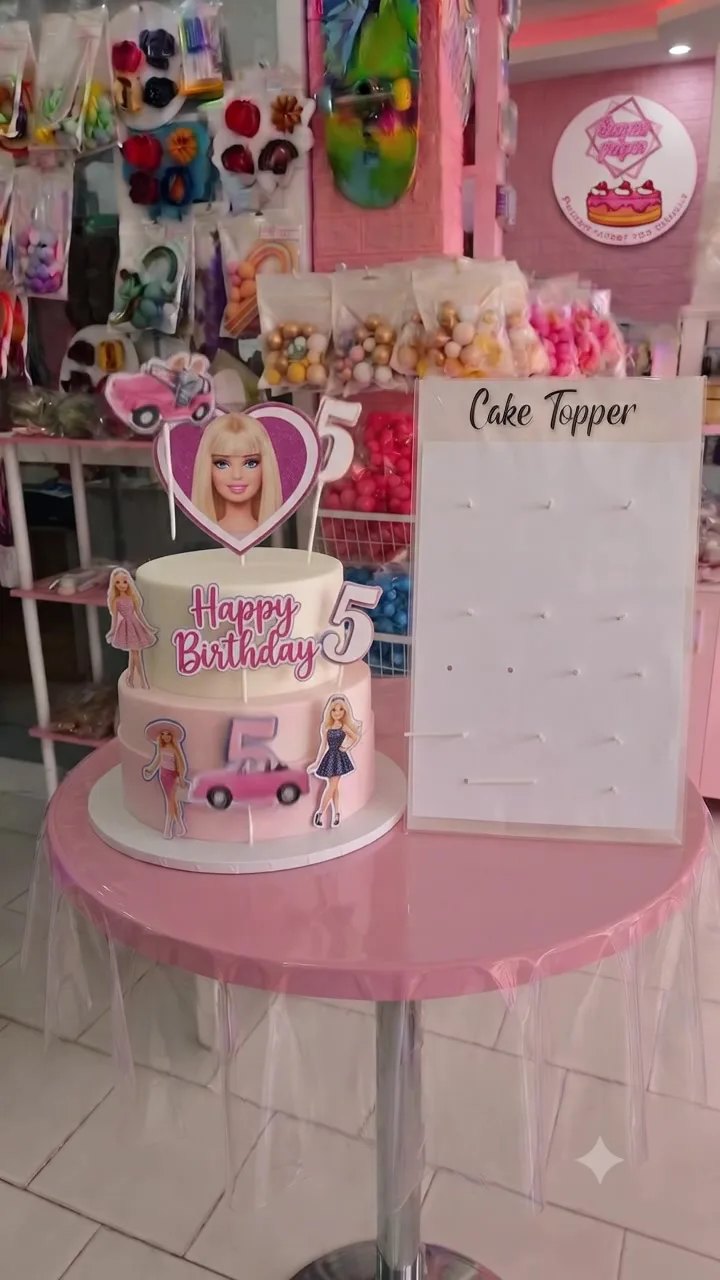 cake topper barbie